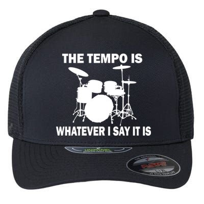 The Tempo Is What I Say Flexfit Unipanel Trucker Cap