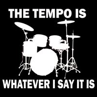 The Tempo Is What I Say Hoodie