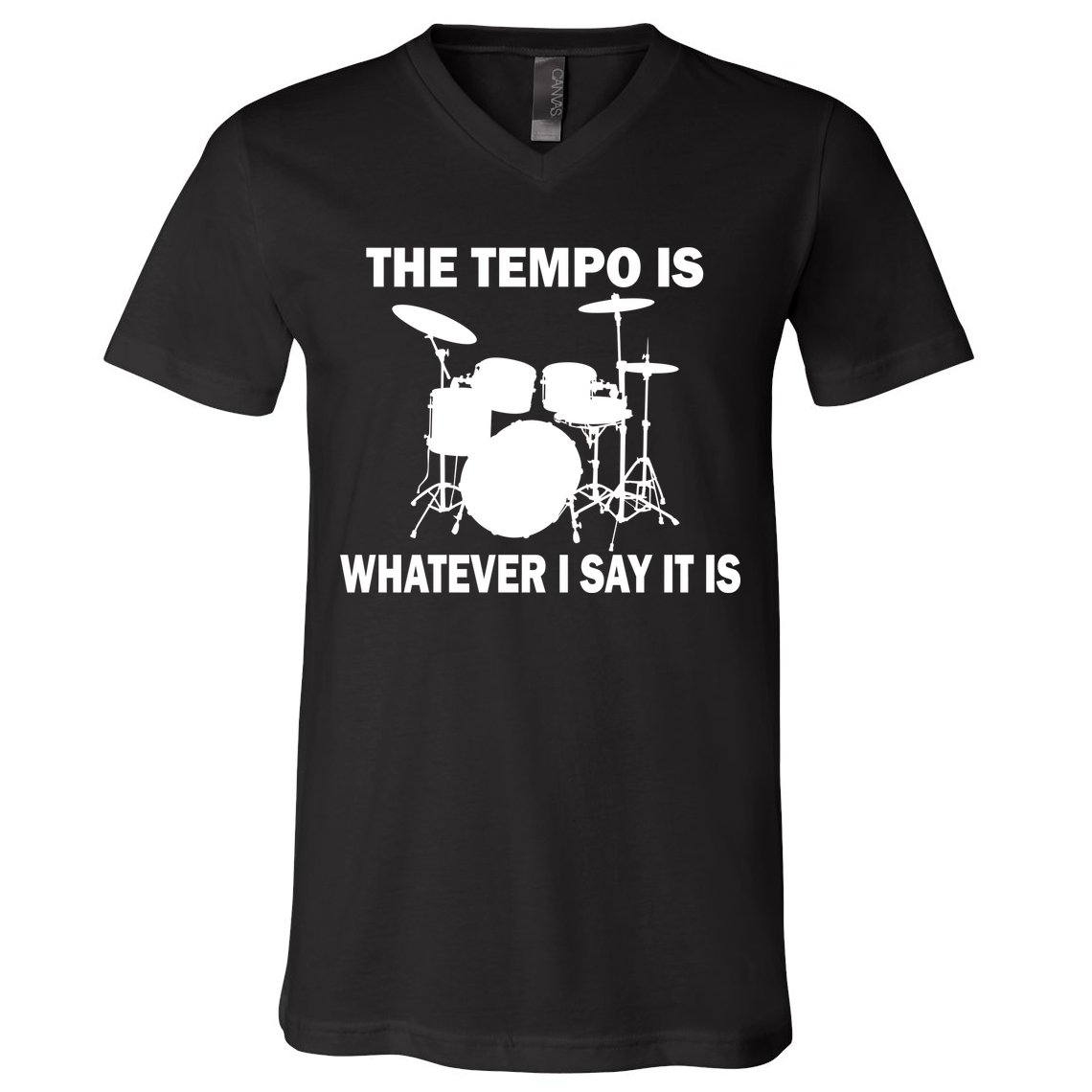 The Tempo Is What I Say V-Neck T-Shirt