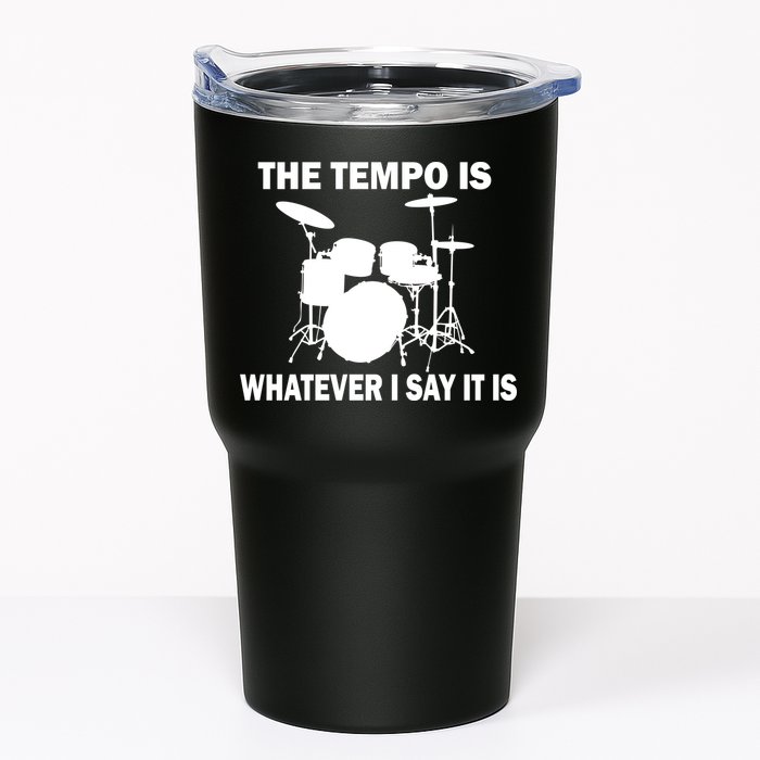 The Tempo Is What I Say Tumbler