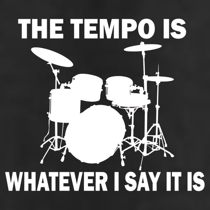 The Tempo Is What I Say Golf Towel