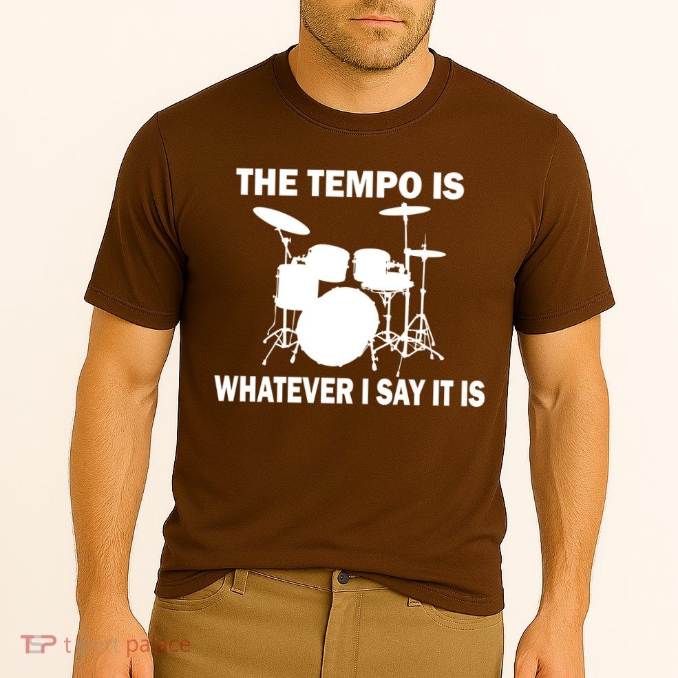 The Tempo Is What I Say Performance Shirt
