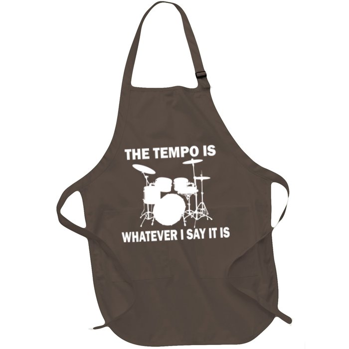 The Tempo Is What I Say Apron