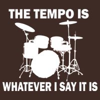 The Tempo Is What I Say Apron