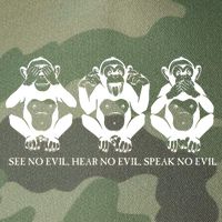 The three wise monkeys Legacy Tie Dye Trucker Hat