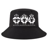 The three wise monkeys Cool Comfort Performance Bucket Hat