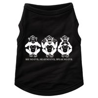 The three wise monkeys Doggie Tank