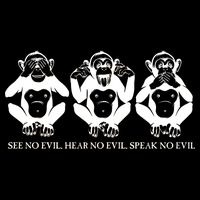 The three wise monkeys Backpack