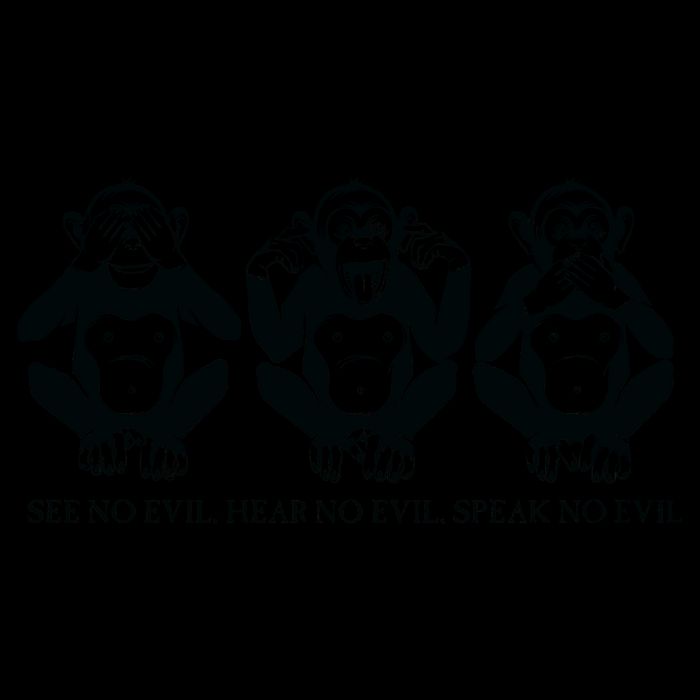 The three wise monkeys 16oz Travel Tumbler