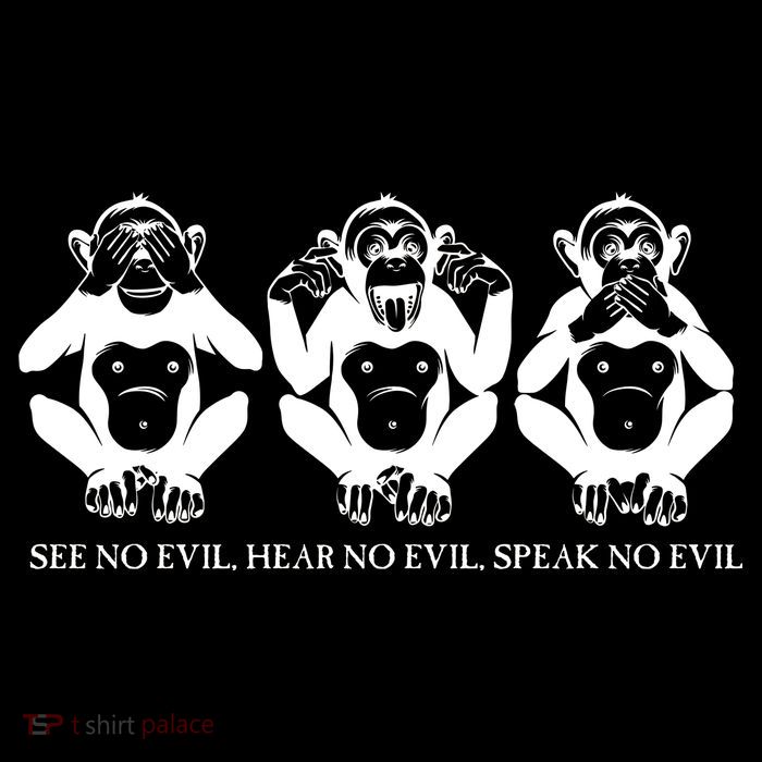 The three wise monkeys Toddler Hoodie