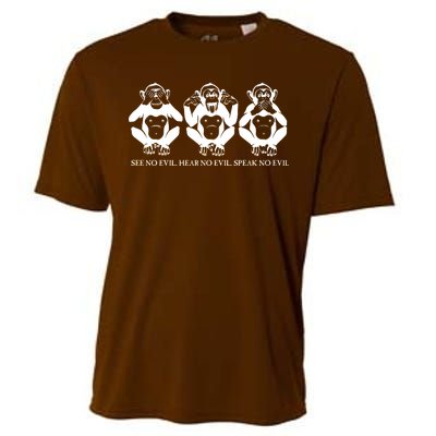 The three wise monkeys Cooling Performance Crew T-Shirt