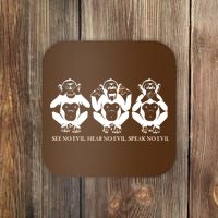 The three wise monkeys Coaster