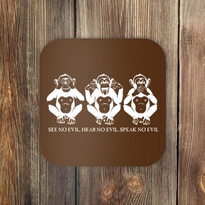 The three wise monkeys Coaster