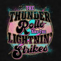 The Thunder Rolls And The Lightning Strikes Ladies PosiCharge Tri-Blend Wicking Tank