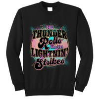 The Thunder Rolls And The Lightning Strikes Tall Sweatshirt