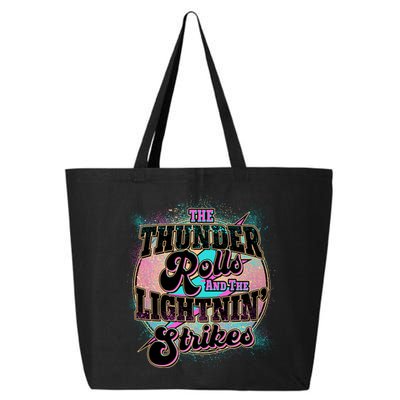 The Thunder Rolls And The Lightning Strikes 25L Jumbo Tote