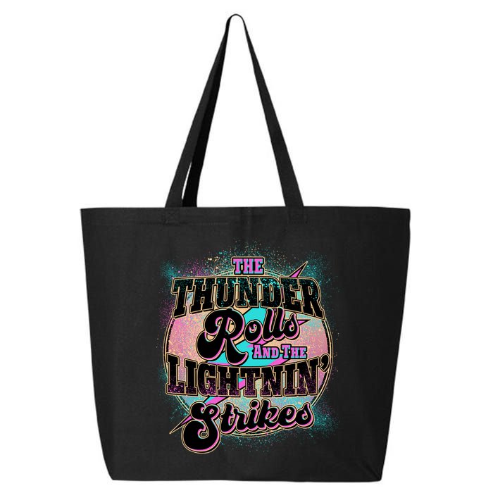 The Thunder Rolls And The Lightning Strikes 25L Jumbo Tote