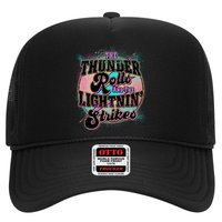 The Thunder Rolls And The Lightning Strikes Trucker Hat