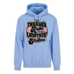 The Thunder Rolls And The Lightning Strikes Unisex Surf Hoodie