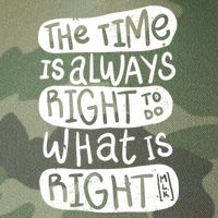 The Time is Always Right to Do What is Right Legacy Tie Dye Trucker Hat
