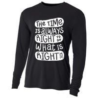 The Time is Always Right to Do What is Right Cooling Performance Long Sleeve Crew