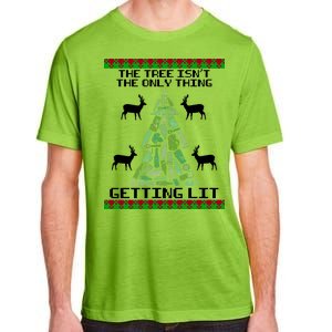 The Tree Isn't The Only Thing Getting Lit Adult ChromaSoft Performance T-Shirt