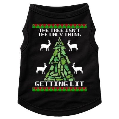 The Tree Isn't The Only Thing Getting Lit Doggie Tank