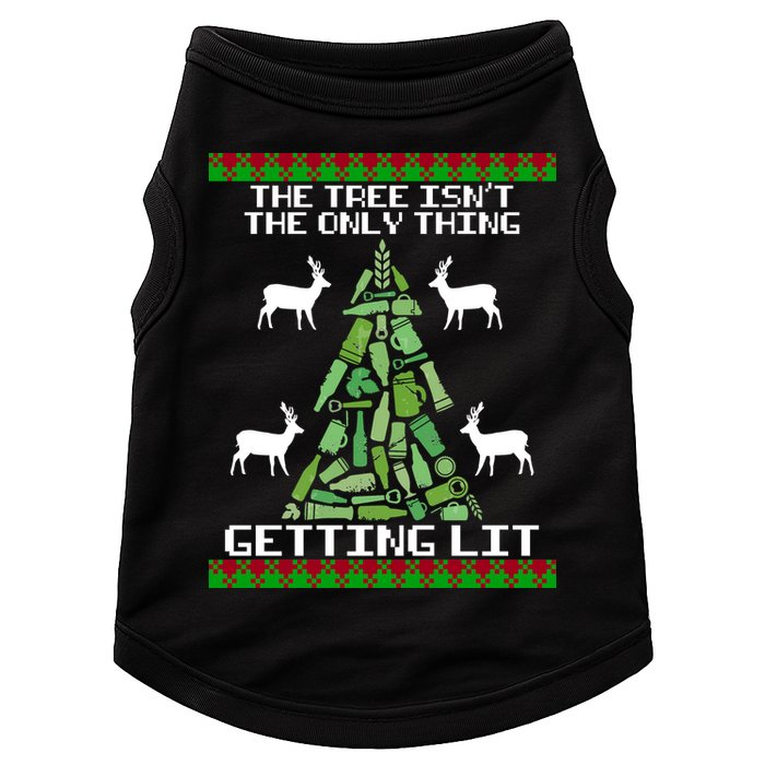 The Tree Isn't The Only Thing Getting Lit Doggie Tank