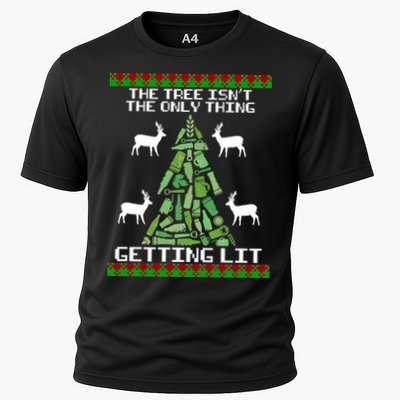 The Tree Isn't The Only Thing Getting Lit Performance Shirt