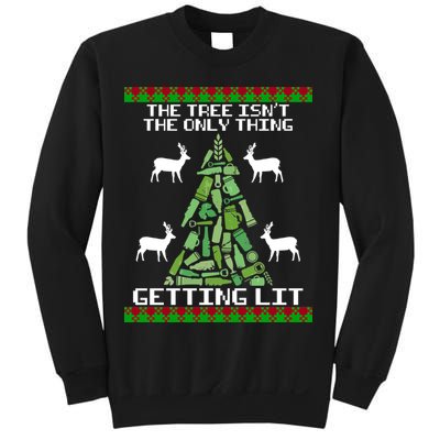 The Tree Isn't The Only Thing Getting Lit Sweatshirt