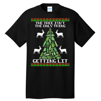 The Tree Isn't The Only Thing Getting Lit Tall T-Shirt