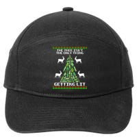 The Tree Isn't The Only Thing Getting Lit 7-Panel Snapback Hat