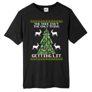 The Tree Isn't The Only Thing Getting Lit Tall Fusion ChromaSoft Performance T-Shirt