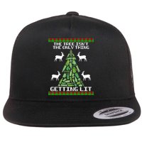 The Tree Isn't The Only Thing Getting Lit Flatbill Hat