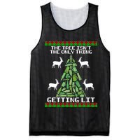 The Tree Isn't The Only Thing Getting Lit Mesh Reversible Basketball Jersey Tank
