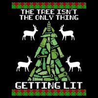 The Tree Isn't The Only Thing Getting Lit Premium T-Shirt