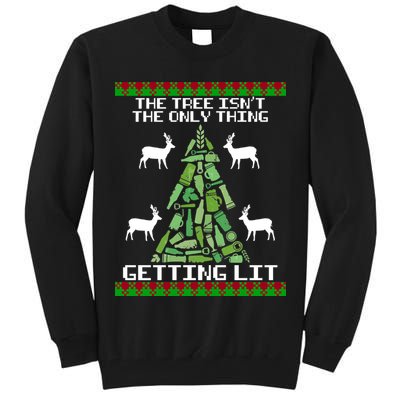 The Tree Isn't The Only Thing Getting Lit Tall Sweatshirt