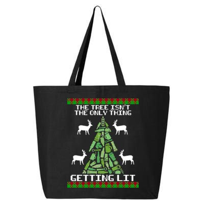 The Tree Isn't The Only Thing Getting Lit 25L Jumbo Tote