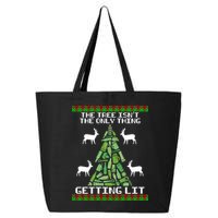 The Tree Isn't The Only Thing Getting Lit 25L Jumbo Tote