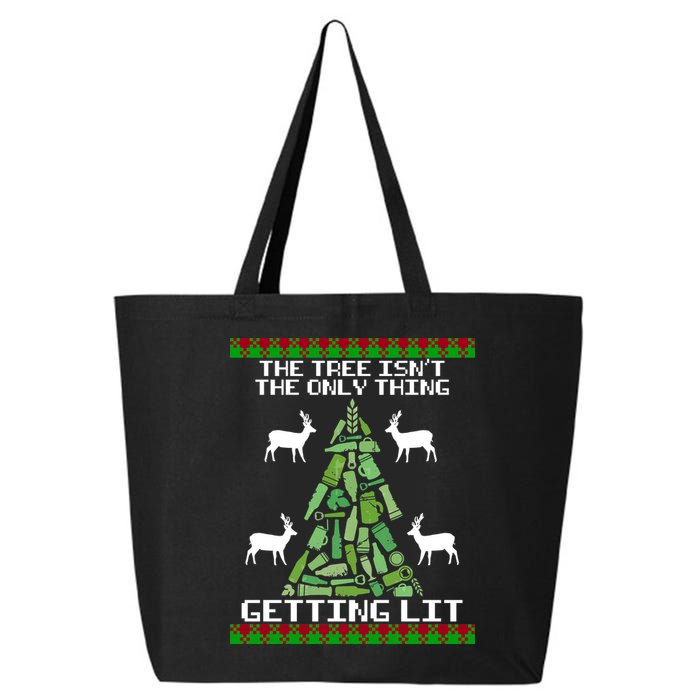 The Tree Isn't The Only Thing Getting Lit 25L Jumbo Tote