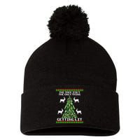 The Tree Isn't The Only Thing Getting Lit Pom Pom 12in Knit Beanie