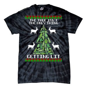 The Tree Isn't The Only Thing Getting Lit Tie-Dye T-Shirt