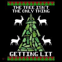 The Tree Isn't The Only Thing Getting Lit Kids T-Shirt