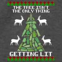 The Tree Isn't The Only Thing Getting Lit Vector Backpack