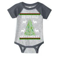 The Tree Isn't The Only Thing Getting Lit Infant Baby Jersey Bodysuit