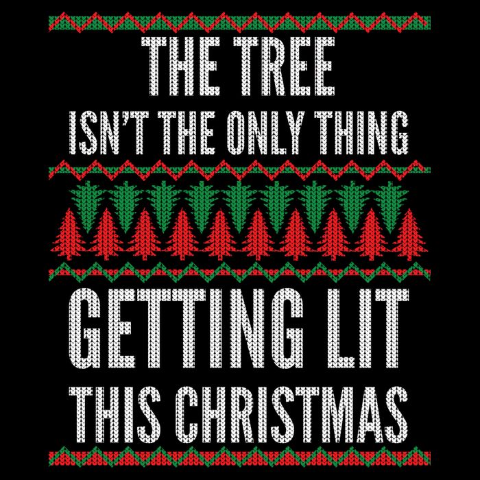 The Tree Isn't The Only Thing Getting Lit Ugly Christmas Impact Tech Backpack