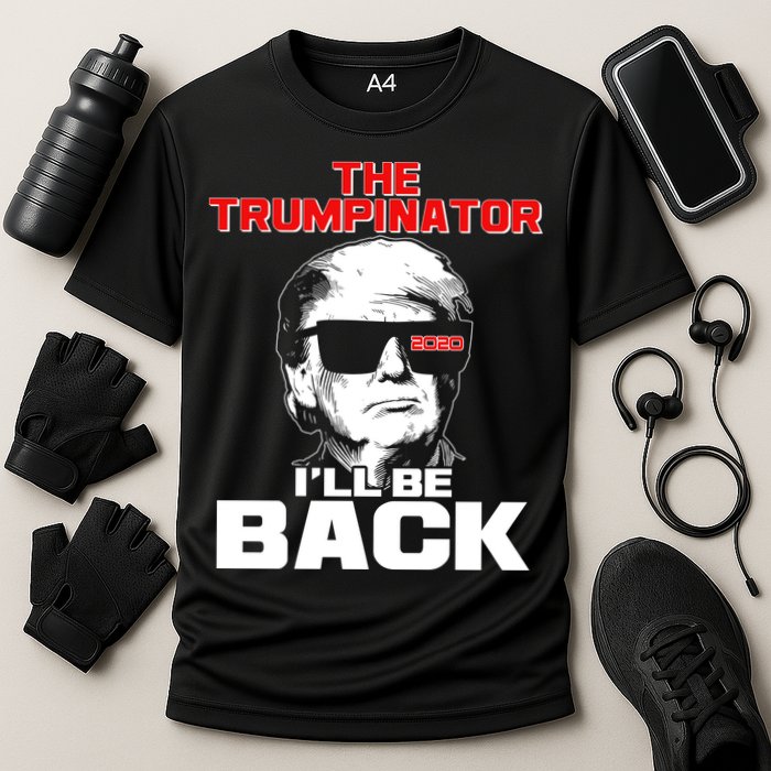 The Trumpinator I'll Be Back 2020 Cooling Performance Crew T-Shirt