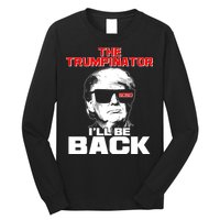 The Trumpinator I'll Be Back 2020 Long Sleeve Shirt