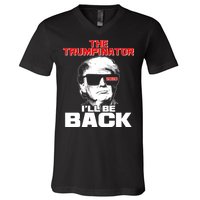 The Trumpinator I'll Be Back 2020 V-Neck T-Shirt