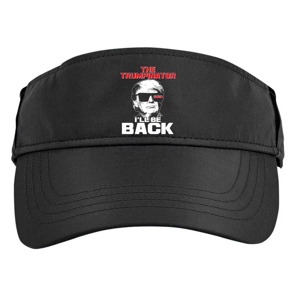 The Trumpinator I'll Be Back 2020 Adult Drive Performance Visor